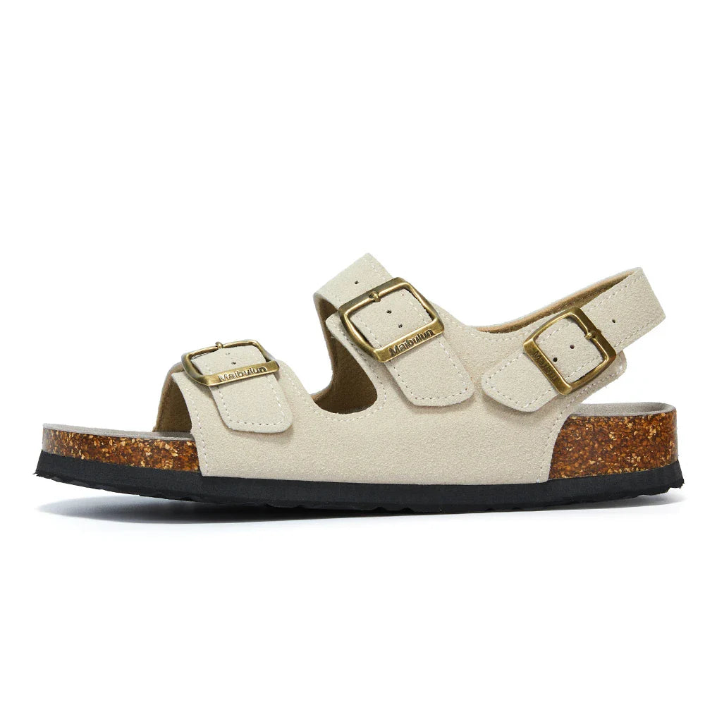Glen Maibulun Sandals – Cream