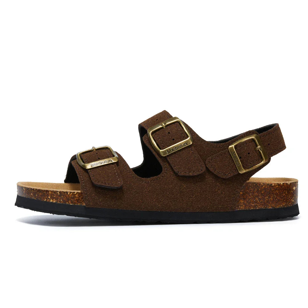 Glen Maibulun Sandals – Dark Brown